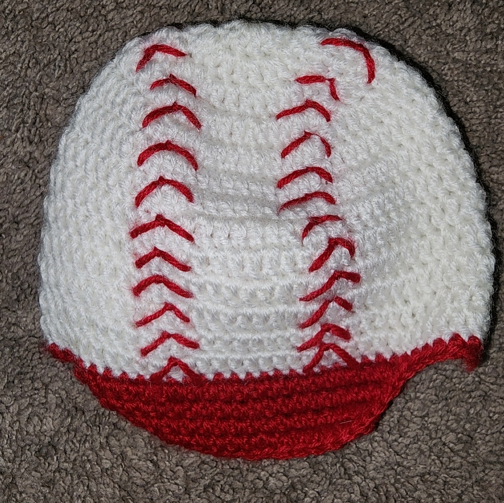 0-3M handmade knit beanie hat